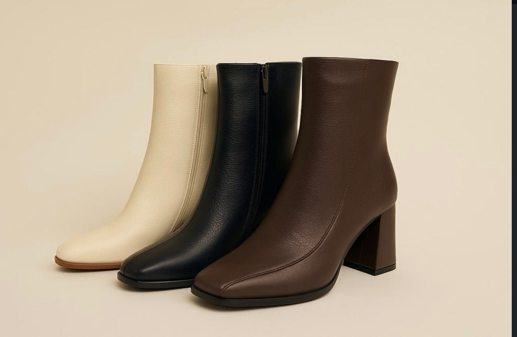 Kadın Klasik Hakiki Deri Bot