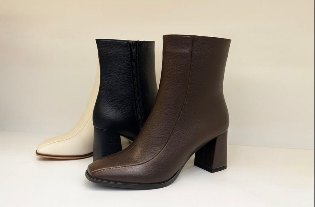 Kadın Klasik Hakiki Deri Bot